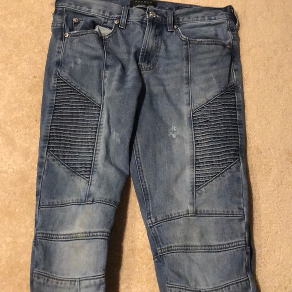 Pacsun Ripped Blue Jeans - Picture 3 of 4